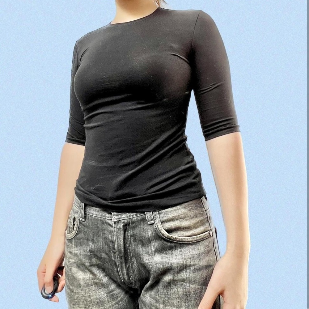 Acne Studios Basic Spandex Sleeve Top - image 1